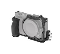 Nitze Cage pour Nikon ZR avec Serre-Câbles HDMI et USB-C - T-N10B | pour DJI RS 2/RSC 2/RS 3/RS 3 Pro/RS 4/RS 4 Pro/RS 5 et Trépieds, avec Poignée en Silicone et Plaque de Type Arca