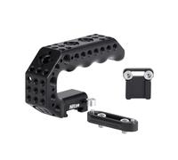 Nitze Poignée Supérieure NATO, NATO Top Handle de Caméra avec Pince QR NATO, NATO Rail et Cold Shoe Adapter pour Caméra, Cage d'Caméra (Lil Stinger Handle) - PA28M-AK