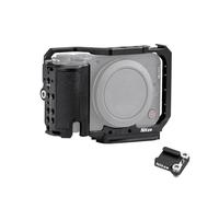 Nitze R50V Cage pour Canon R50 V, Cage avec Adaptateur pour Griffe et Poignée Ergonomique en Silicone Intégrée, Fixation Rapide pour Arca et Griffe, Prend en Charge la Prise de Vue Verticale - T-C07A