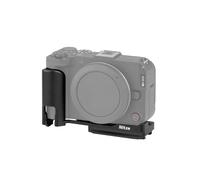 Nitze R50V Poignée en L pour Appareil Photo Canon R50 V, R50V L Shape Handgrip avec Plaque à Dégagement Rapide pour Arca, Griffe et Trous Filetés 1/4" - T-C08A