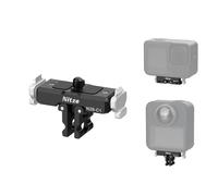 Nitze Support Magnétique pour GoPro HERO13 Black / MAX2 / LIT Hero/Mission 1 Pro, Magnetic Quicke Release Mount avec Trou Fileté de 1/4", pour Accessoires pour Caméra d'action - N29-C1