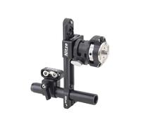 Nitze Support Universel pour EVF avec Attache Rapide NATO pour Arri Rosette Mount, Anti-Off NATO Rail et 15mm Rod - EVF-K03
