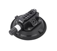 Nitze Support Ventouse pour Caméra 4.5", Support Ventouse pour Caméra de Voiture avec Plusieurs Points de Montage sur Fenêtre de Voiture, Pare-Brise pour DJI OSMO, GoPro Hero, Nikon, Sony - N48-A45