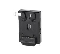 Nitze V Mount Battery Plate, V Mount Plaque avec Entrée/Sortie USB-C 60W (PD 3.0), DC (8 V/3 A), D-Tap (14,8 V/10 A) Sortie, Plaque de Batterie à Montage en V pour Alimentation de Caméra - N21-D8A