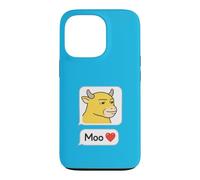 NIU Lai Moo Love Viral Chinois Vache Réaction Meme Coque pour iPhone 13 Pro