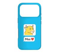 NIU Lai Moo Love Viral Chinois Vache Réaction Meme Coque pour iPhone 17 Pro