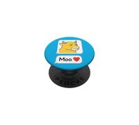 NIU Lai Moo Love Viral Chinois Vache Réaction Meme PopSockets PopGrip Adhésif