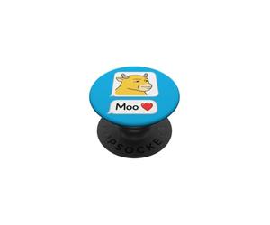 NIU Lai Moo Love Viral Chinois Vache Réaction Meme PopSockets PopGrip Adhésif