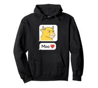 NIU Lai Moo Love Viral Chinois Vache Réaction Meme Sweat à Capuche