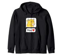 NIU Lai Moo Love Viral Chinois Vache Réaction Meme Sweat à Capuche