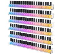 NIUBEE Étagère Murale en Acrylique pour Vernis à Ongles (Lot de 61 cm)