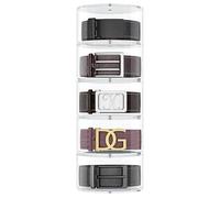 NIUBEE Organiseur de ceinture en acrylique 5 couches pour ranger vos accessoires tels que bijoux, montres, bracelets