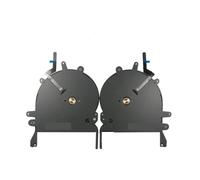 NIUFENGGEO Ventilateur De Refroidissement PCC VGA, Compatible avec MacBook,Pro 15 "A1707 2016 2017 PC 5V 1.5W 923-02538 923-02539 A1990,Ventilateur de dissipateur Thermique(One Pair)