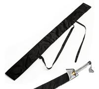 Niuhong 1er Sac épée Housse Katana Polyester Noir Sangle Réglable | polyester épais, sangle réglable, pour épée sous anti-poussière, anti-rayures