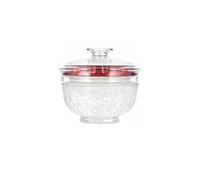 NIUHUAHUI Beurrier, Beurrier rond en verre, pot for le stockage de la cuisine à domicile, confitures, miel(70ML)