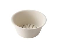 NIUHUAHUI Plateau de collations aux Fruits Lavage Fruits égouttoir Panier Salon ménage Table Basse Assiette de Fruits crépine Cuisine Double lavabo Panier Décoration de la Maison(White)