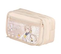 Niukaisi Trousse à crayons Anime Misono Mika/Hayase Yūka/Shirasu Azusa Grande capacité Organiseur de papeterie pour la rentrée scolaire Fournitures pour garçons et filles, Blanc 7, Trousse à crayons