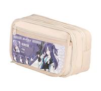 Niukaisi Trousse à crayons Anime Misono Mika/Hayase Yūka/Shirasu Azusa Grande capacité Organiseur de papeterie pour la rentrée scolaire Fournitures pour garçons et filles, Blanc 10, Trousse à crayons