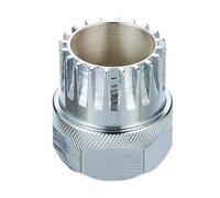 NiuLumea 20T pour démontage de pédalier de vélo Isis pour FSA Raceface, en acier pour clé à molette de vélo, 24 mm argenté (1 x clé)