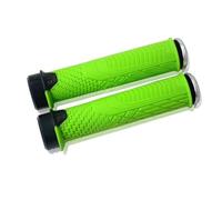 NiuLumea 22 mm pour poignées de guidon de vélo TPR avec verrou pour anneau antidérapant montagne pour guidon de vélo 22,2 mm droites pour barres, lot de 2