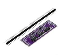 NiuLumea 74HC595 Module de registre à décalage 3 à 24 IO Extension 30 mA par port Violet PCB Microcontrôleur LED Control