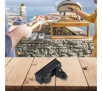 NiuLumea Allumeur de chauffage à gaz de rechange avec bouton poussoir d'allumage à impulsion et fil pour chauffages de terrasse, foyers, grils, poêles, pour noir