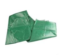 NiuLumea Bâche de rechange en PVC pour intérieur et extérieur - Blanc transparent - 143 x 143 x 195 cm - Sans cadre - Vert