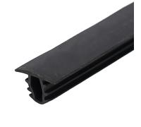 NiuLumea Bande d'étanchéité pour pare-brise de voiture, 1,6 m, insonorisante, anti-poussière, étanche, pour l'écart entre le tableau de bord et le pare-brise, pour noir