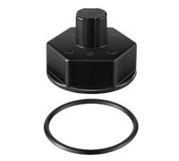 NiuLumea Bouchon de vidange de piscine et joint d'étanchéité pour Ring Set 602-5320 602-5321 pour système de filtration optimale Noir