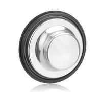 NiuLumea Bouchon d'évier de cuisine en acier inoxydable 85 mm avec joint, compatible avec Insinkerator QCB-pour les canalisations AM et standard