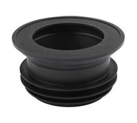 NiuLumea Bride de WC 100-110 mm en PVC, joint de vidange de sol avec joint anti-fuite, compatible avec toilettes intégrées et divisées, bleu/noir