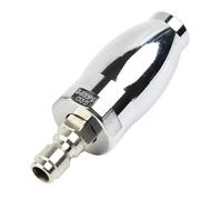 NiuLumea Buse de nettoyeur haute pression 3600 PSI 3,5 GPM, taille de l'orifice 3.0 avec connexion rapide de 6,35 mm, pointe de pulvérisation turbo en acier inoxydable pour jet rotatif, compatible