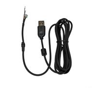 NiuLumea Câble de rechange pour webcam Logitech C925e, câble de réparation USB de 1,8 m, accessoire de ligne de caméra noir