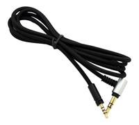 NiuLumea Câble de remplacement pour casque sans fil Momentum avec micro 5N LC-OFC Oxygen- Cuivre, nylon, connecteur plaqué or 3,5 mm - 1,2 m