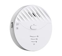 NiuLumea Capteur de vibration pour alarme de bris de vitre Tuya 130 dB avec application de notification à distance, blanc