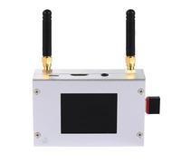 NiuLumea Carte Hotspot MMDVM duplex avec écran d'affichage couleur, prend en charge les modes numériques C4FMDMRDSTARP25, deux emplacements horaires, ports Ethernet et USB, argenté