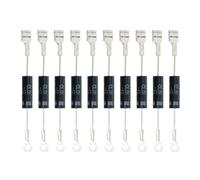 NiuLumea CL01-12 Lot de 10 diodes unidirectionnelles haute tension 12 KV 350 mA avec borne de réparation pour micro-ondes de 63 mm