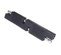 NiuLumea Connecteur adaptateur d'inversion de polarité SAE vers SAE, câble CC à 2 broches pour batterie de panneau solaire pour mainteneur de chargeur, 30 A 12 V/24 V, compatible avec automobile pour