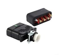 NiuLumea Contact en laiton pour prise de charge 30 A 250 V pour usage | Boîtier en plastique ignifuge, résistant à la chaleur, fonctionnement sûr, construction durable, longue durée de vie
