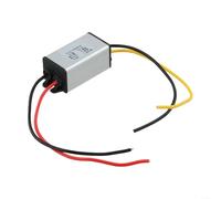 NiuLumea Convertisseur abaisseur 12 V-24 V vers 15 V 3 A DC avec câble de 13 cm, télécommande régulateur de tension en aluminium IP68