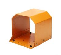 NiuLumea Coque de protection pour interrupteur à pied compatible avec TFS-1 TFS-201 TFS-01 TFS-3, boîtier en fonte robuste avec patins antidérapants (jaune)