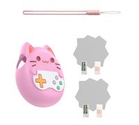 NiuLumea Coque en silicone pour Tamagotchi Paradise avec film de protection d'écran et cordon de serrage, modèle de connexion machine pour animaux domestiques, bleu/violet/rose