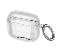 NiuLumea Coque souple transparente en TPU pour AirPods 4 2024 avec sangle de sécurité, 10 x 10 x 3 cm, compatible avec les écouteurs nouvelle génération