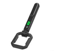 NiuLumea Détecteur de métaux portable pliable avec écran LCD, détection de chasse au trésor et dépistage de contrebande, matériau ABS