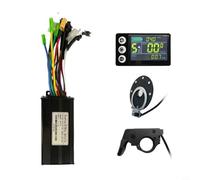 NiuLumea E-for Bike S866 Kit de contrôleur d'affichage couleur 17 A/26 A onde sinusoïdale 24 V-48 V Moteur sans balais avec accélérateur et levier d'assistance (26 A)