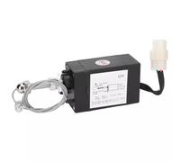 NiuLumea Électrovanne de moteur diesel pour commande d'arrêt CC 24 V, interrupteur d'allumage en plastique et fil d'acier avec force de traction 90N-110N, intégré pour la protection, longueur du fil