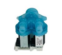 NiuLumea Électrovanne de rechange pour machine à laver W11036930 - Bleu ABS - Avec contrôle efficace du débit - Compatible avec différents modèles