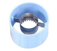 NiuLumea Éplucheur de maïs multifonction sec et humide, décapant en ABS résistant à l'usure avec poignée antidérapante, pour un design compact et léger, bleu/jaune/beige