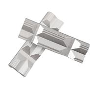 NiuLumea Étau de fraisage CNC en acier dur avec mâchoire de type V, alliage d'aluminium, serrage de pièce de 10,2 cm ou 20,3 cm