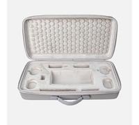 NiuLumea Étui de voyage rigide pour XGIMI MoGo 4 (2025) - 46,5 x 25,9 x 11,2 cm, gris, étui de transport en polyuréthane + EVA avec coque pour projecteur portable